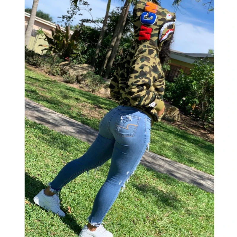 

Camouflage Classic Jacket Women Couple Bomber Jacket Hoodie Vintage Clothes Women's Autumn Jacket Women's Clothing 2021