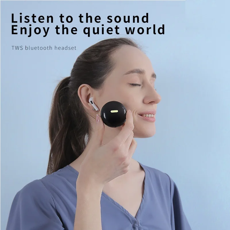 

Bluetooth 5.1 Earphone Wireless Smart Touch Control Sport Waterproof Headphone Earbuds Sport Waterproof Headset with Mic