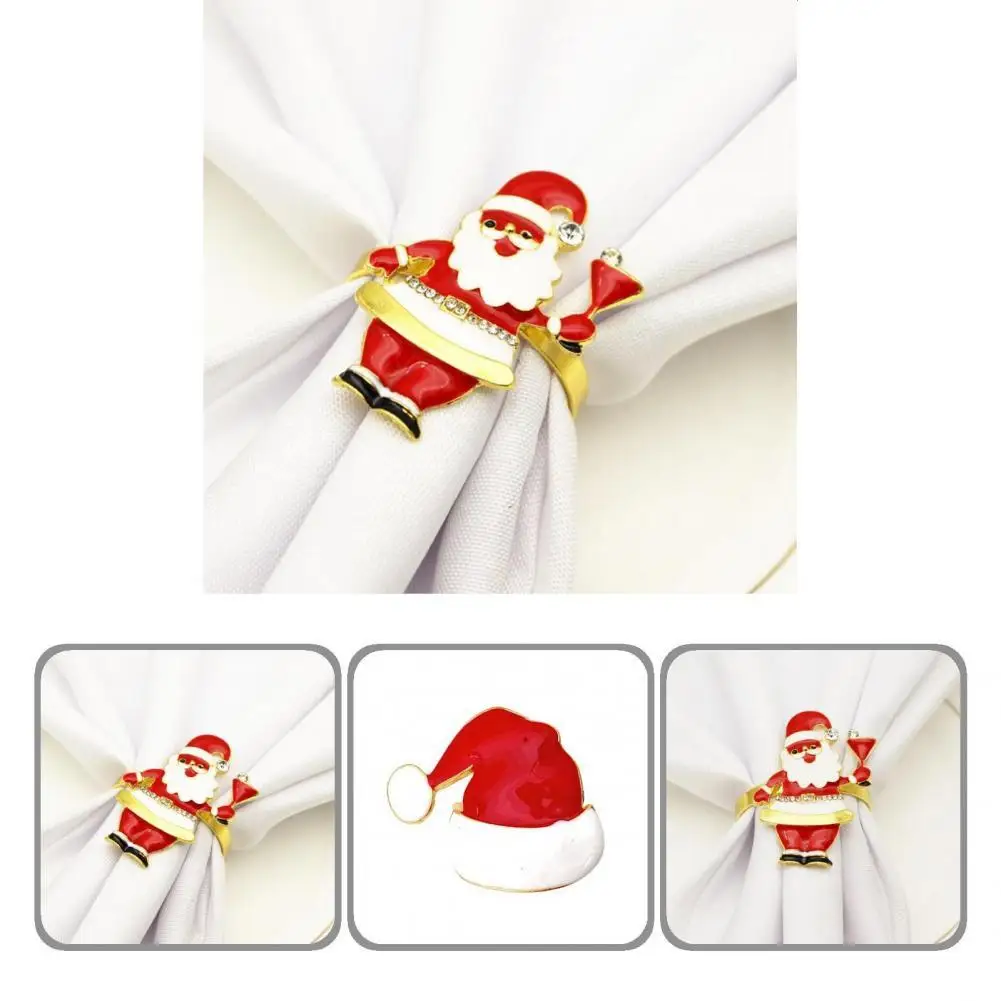 

Антидеформирующие прочные зажимы для салфеток, обеденный стол, декор для ресторана