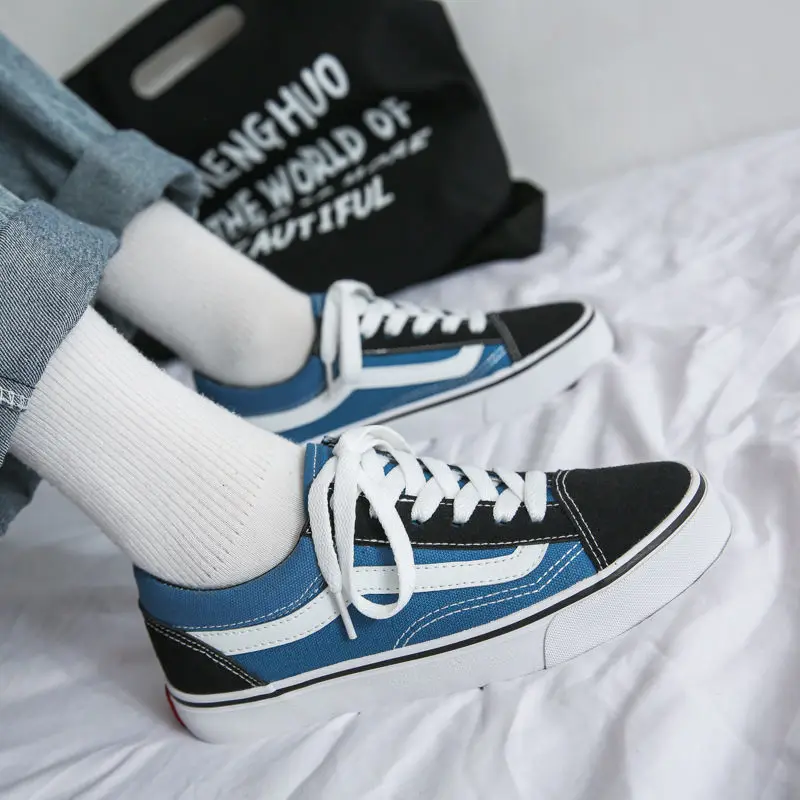 

Shoes men's tide shoes yellow canvas shoes men's new trend hundred casual Wansba couple board shoes