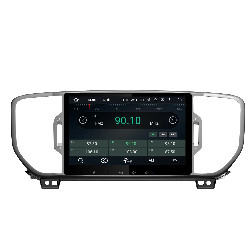 Автомобильный DVD стерео плеер 4 Гб ОЗУ Android 10 0 для Kia Sportage 2016 2017 2018 GPS навигация