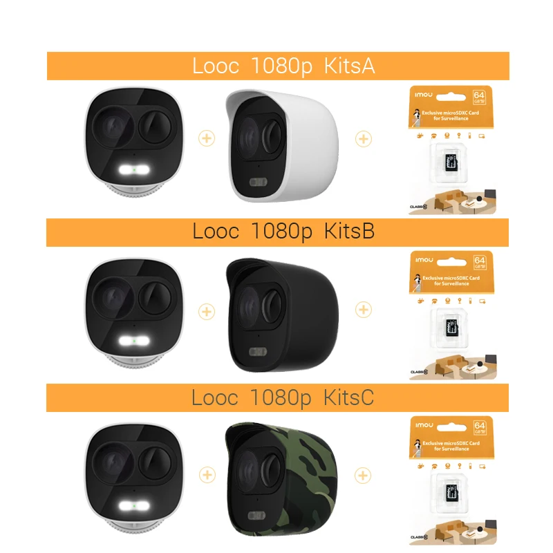IP камера Dahua imou LOOC 1080P IP65 водонепроницаемая Wi Fi|Камеры видеонаблюдения| |