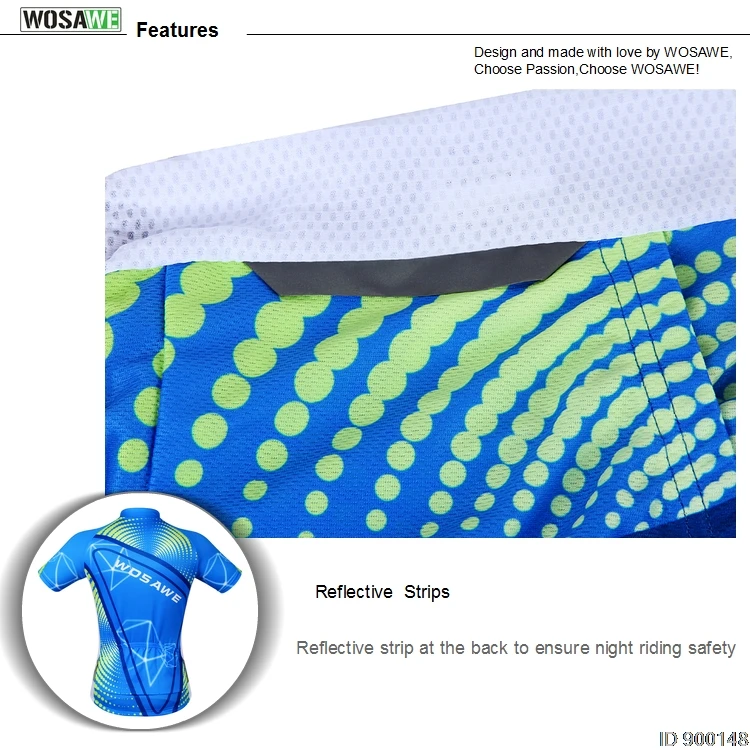 WOSAWE велосипедная майка Ropa Ciclismo, летняя, отличная эластичность, летняя, мужская, быстросохнущая, велосипедная одежда, черная и белая, S-2XL