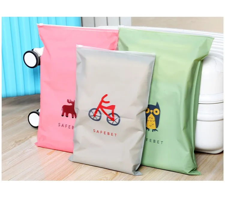 Новые Мультяшные дорожные сумки для хранения органайзер на молнии сумка одежды