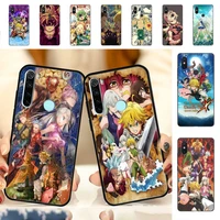 the seven deadly sins anime phone case for redmi note 8 7 9 4 6 pro max t x 5a 3 10 lite pro