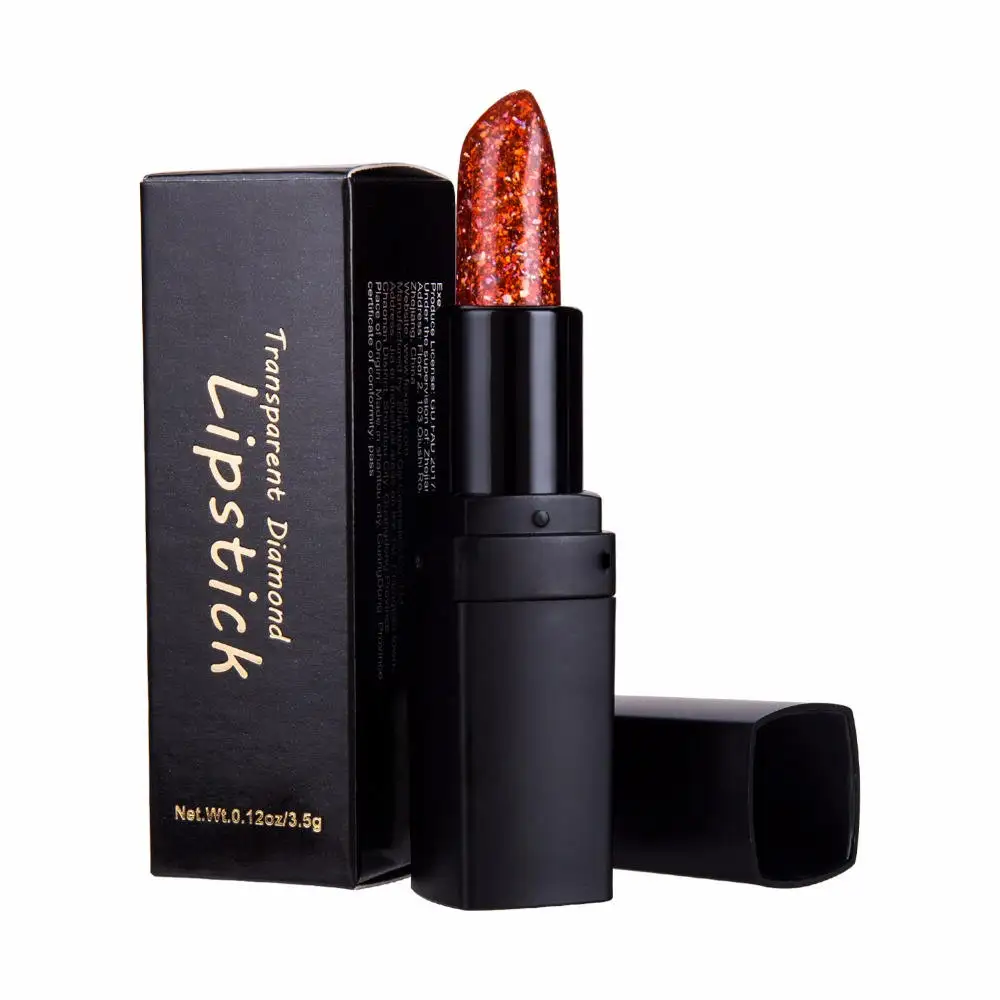 

Glitter Lipstick Temperature Change Color Lip Stick Metallic Sequins Shimmer Makeup Crystal Jelly Lipstick Lip Balm