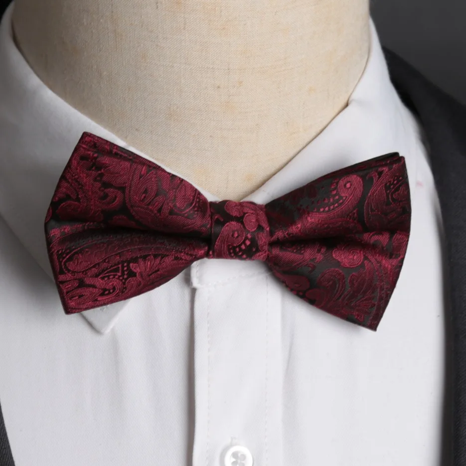 

Men bow tie fashion Business Wedding Necktie Men Parties Dress Jacquard bowtie Cravats Accessories