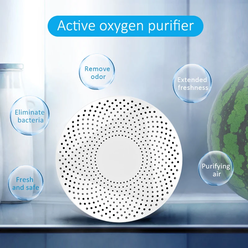 Мини очиститель воздуха портативный для холодильника 500 мАч|Очистители воздуха| |