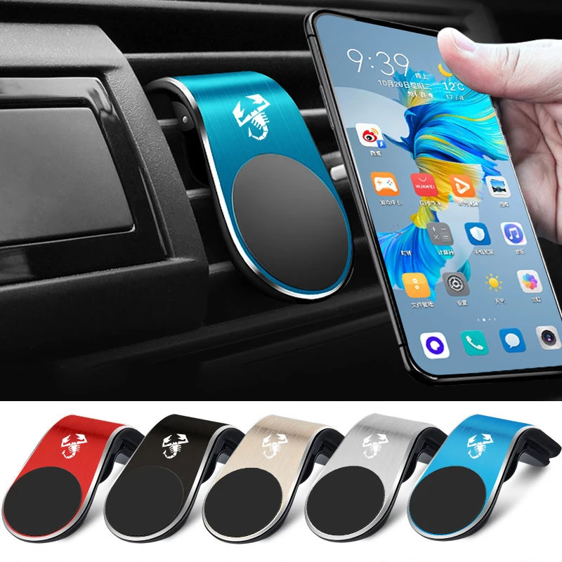 

Car phone holder Auto vent mobile phone holder Car accessories For Abbas Abarth Punto 124/125/500 Stilo Ducato etc Car Goods