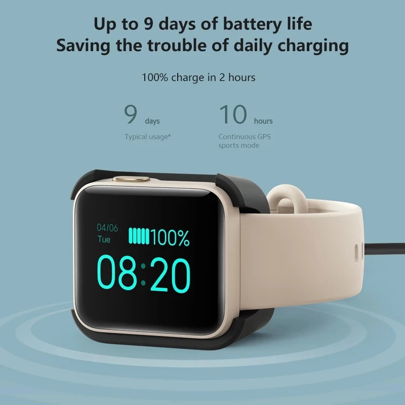 Смарт часы Xiaomi Mi Watch Lite GPS умные 2020 дюйма TFT ЖК экран фитнес трекер с пульсометром и