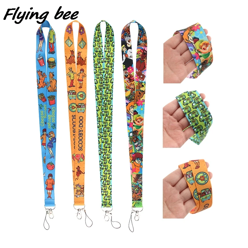 Flyingbee Пёс из мультфильма &quotЛучшие друзья&quot творческих шнурки знак ID-карабином