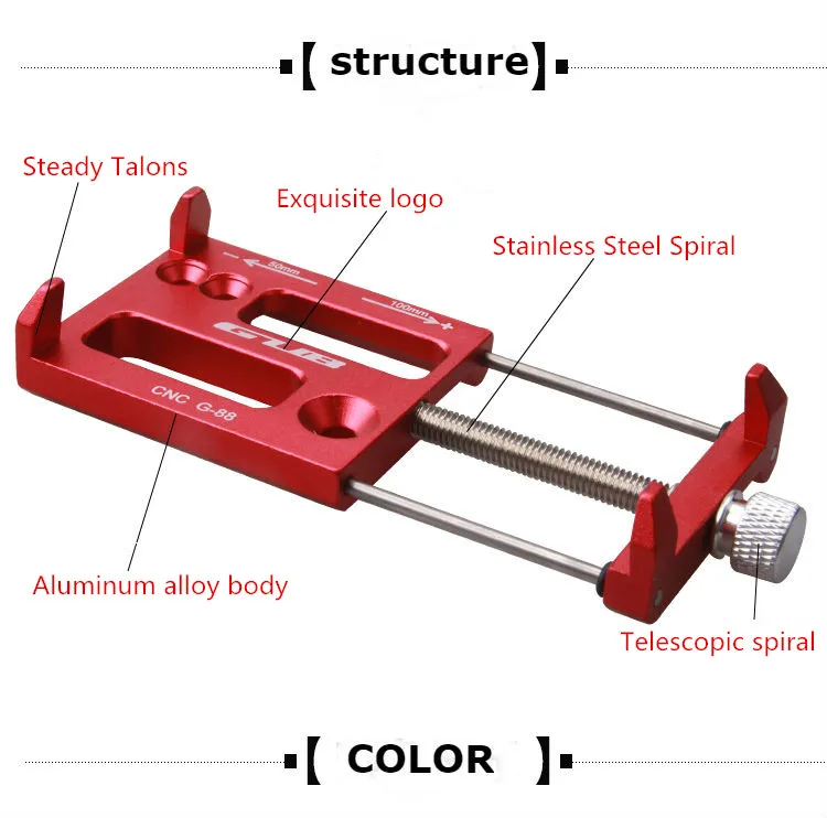 

GUB G-88 G88 bicycle multi-function mobile phone holder bicycle mobile phone bracket motorcycle GOPRO sports camera lamp holder
