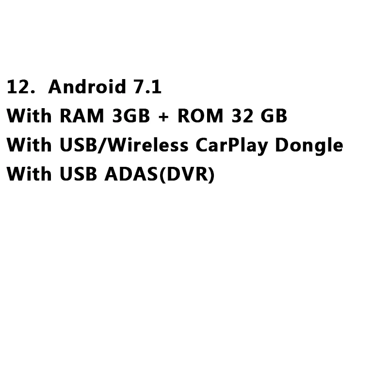 7.1 3G Carplay Adas Android 7,1 аудио видео интерфейс gps навигационная коробка для Lexus GS200t GS450h. 2013-19 поддержка carplay, android Авто по Lsailt - Размер экрана, дюймов: 7.1 3G Carplay Adas