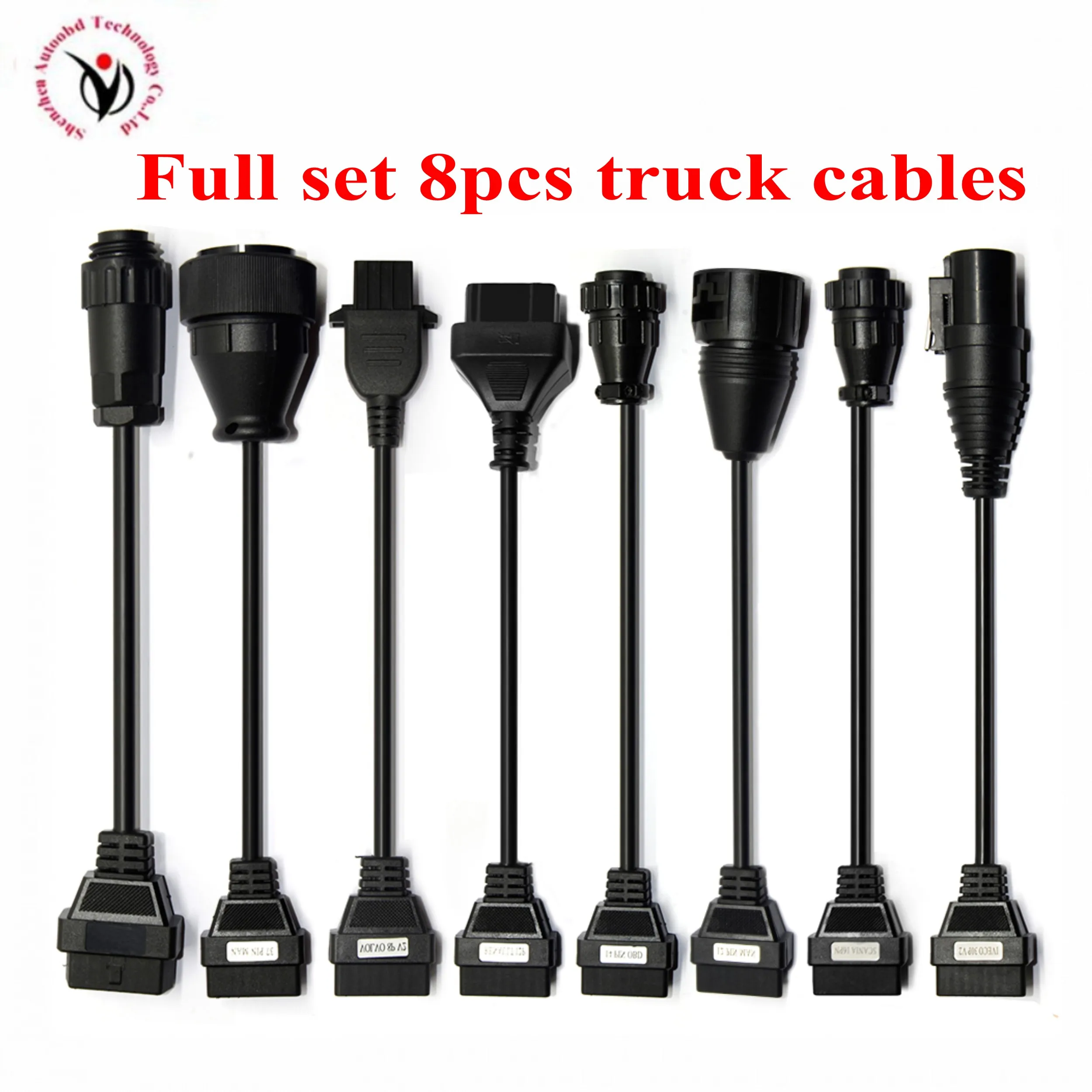 Адаптер для Диагностического Интерфейса автомобилей и грузовиков 8 шт. кабелей |
