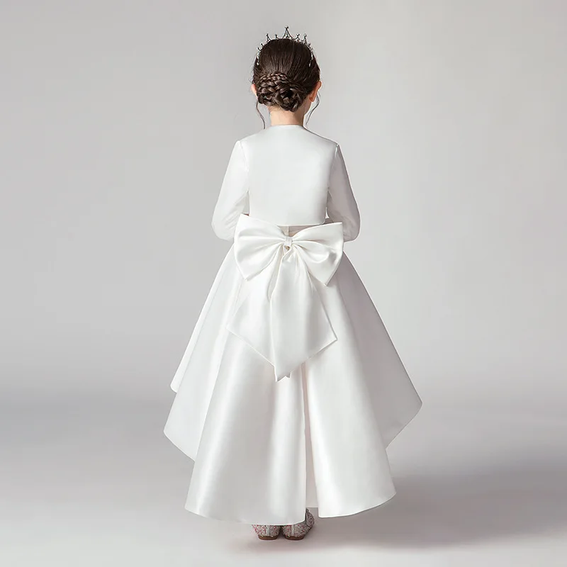 

flower girl gowns 2020 new girl's formal dress ponchos piano show host summer princess dress birthday ceremony wedding dress