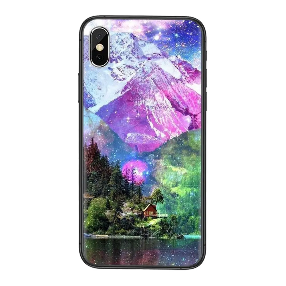 Kids For Galaxy S30 S21 S20 Fe S10 S10E S9 S8 S7 S6 Edge Lite Plus Ultra Drawing Surreal Colorful Psychelic TPU Phone | Мобильные