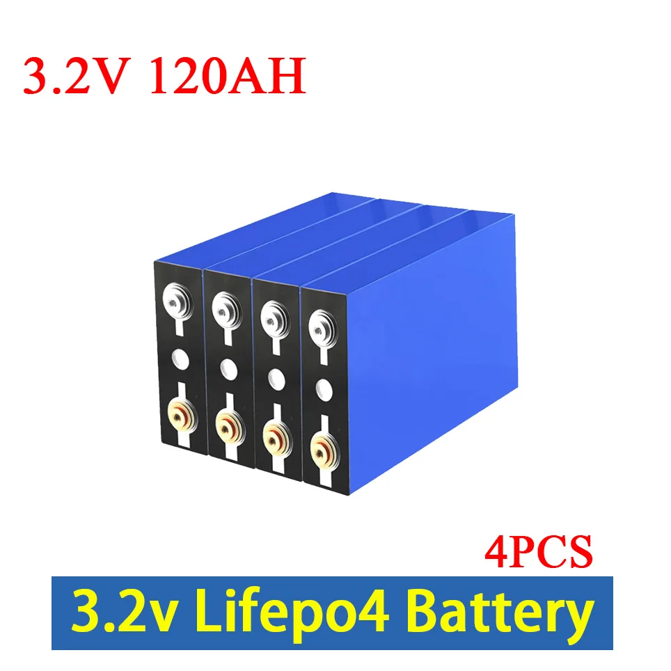 

2021 3.2V 120Ah LiFePO4 battery can form 12V 24V battery lithium iron phosphate 120000mAh ventilator battery outdoor power