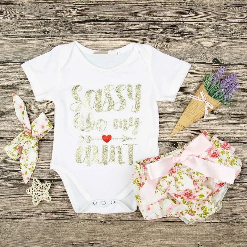 Забавный боди для маленьких девочек с буквенным принтом как моя тетя комбинезоны