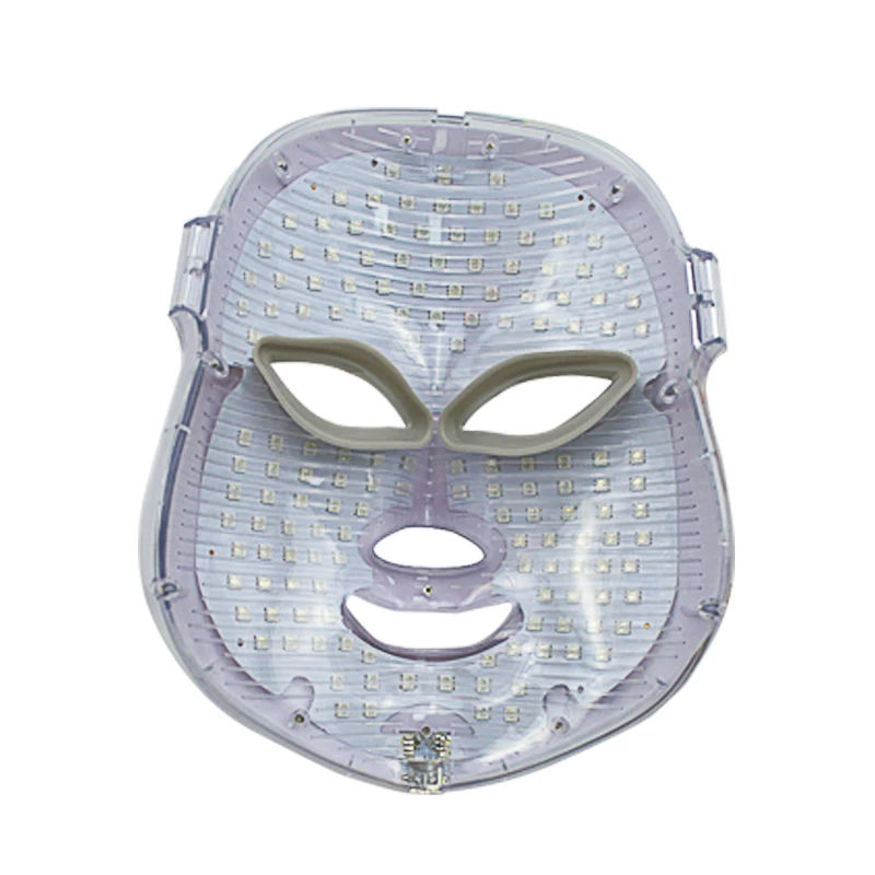 7 цветов светильник светодиодный маска для лица Омоложение кожи уход за лицом