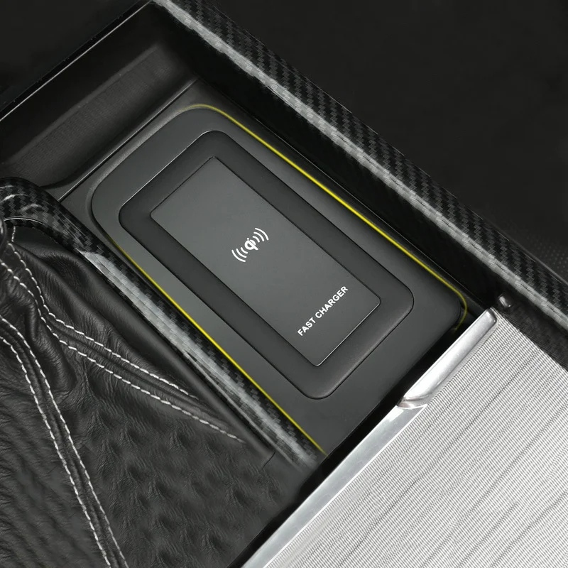 Автомобильная Беспроводная зарядка QI зарядное устройство для телефона