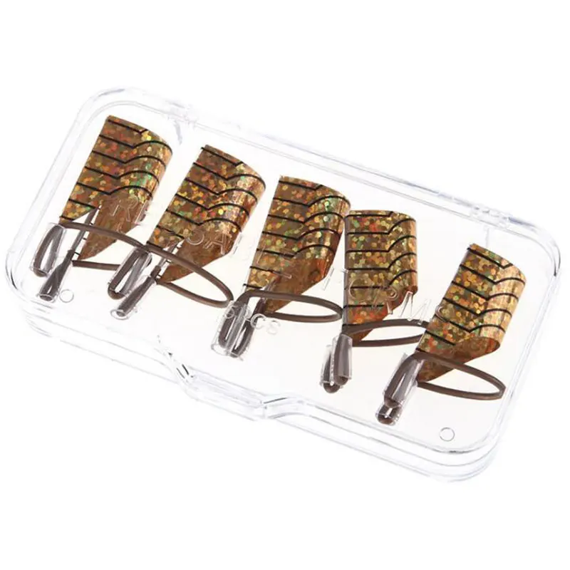 Многоразовая акриловая Форма для ногтей 5 шт./компл. французского маникюра|gel