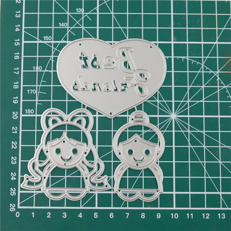 DiyArts лучшие друзья металлические режущие штампы новинка 2019 для изготовления