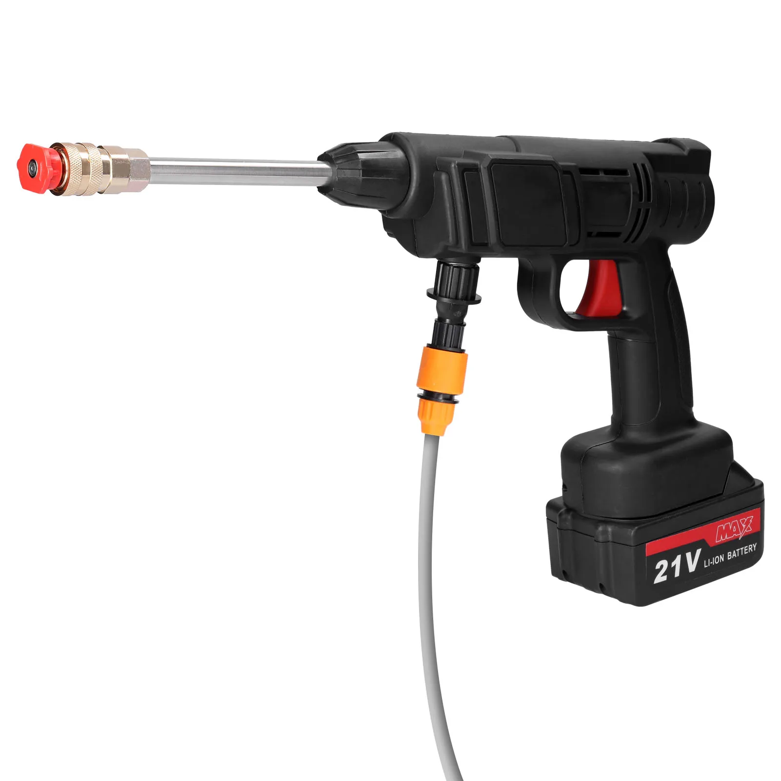 Купить Бытовой беспроводной очиститель высокого давления инструмент для мытья автомобиля портативная машина для очистки автомобиля автомобильн...