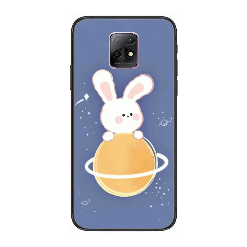 

Girls and animals Phone Case For XiaoMi Redmi 10X 9 8 7 6 5 A Pro S2 K20 T 5G Y1 Anime Black Cover Silicone Back Pretty