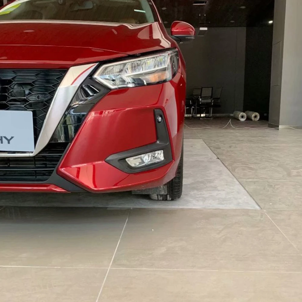 

Передняя противотуманная фара из углеродного волокна для Nissan Sentra Bluebird Sylphy 2020 2021, противотуманная фара, крышка, отделка, внешние аксессуары д...