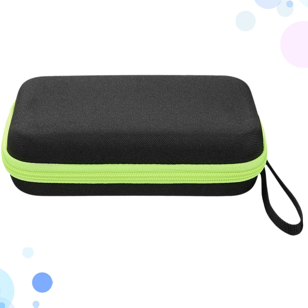 

Forehead Protective Case Portable EVA Storage Bag Infrared Shockproof Carrying Bag with Lanyard (Red Zip