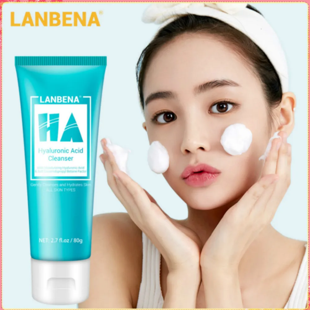 LANBENA очищающее средство Гиалуроновая кислота укрепляющая питательная пена