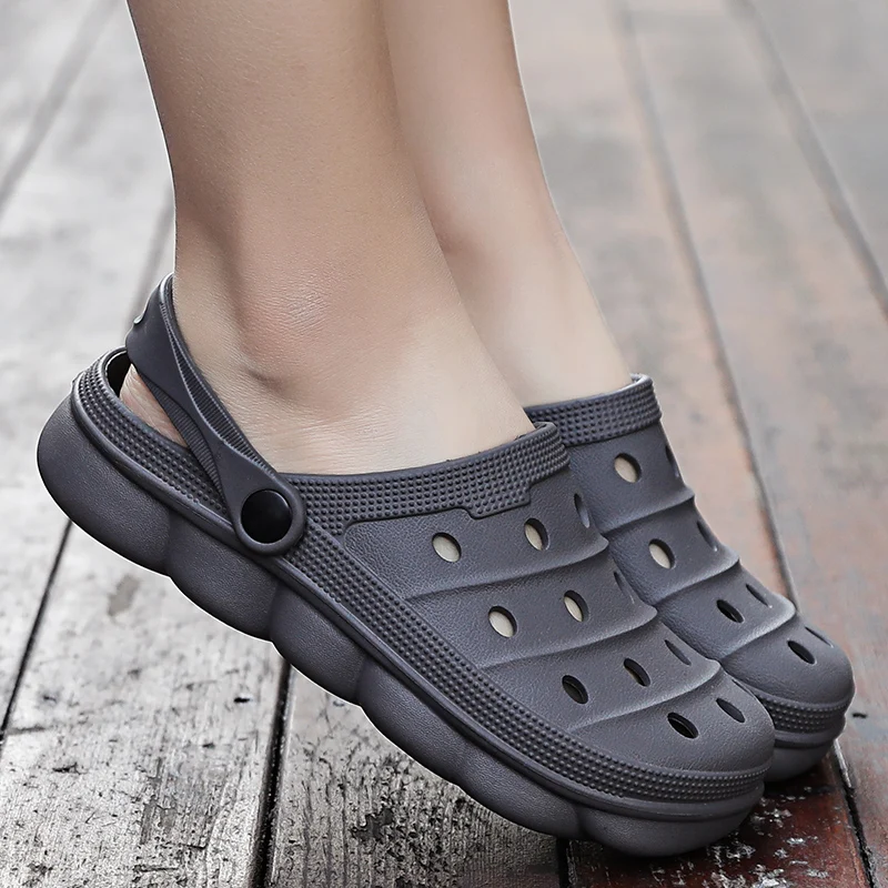 

2021 Summer Unisex High Quality EVA Plastic Shoes Men Sandals Classic Camouflage For Male Soft Beach Sandalias Sandal Slides