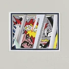 Абстрактная Художественная печать, Рой Лихтенштейн, постер на холсте, Современный художественный декор, аниме постер для гостиной, домашний декор