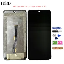 6.3 Mobile Phone LCD Display For Ulefone Armor 7 7E LCD Display Touch Screen Sensor Digitizer Panel LCDs Repair Parts Tools