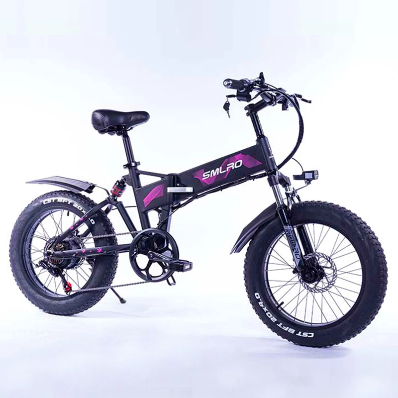 Новый электрический велосипед 20 дюймов алюминиевая складная рама 48 В 10ач 350 Вт 7