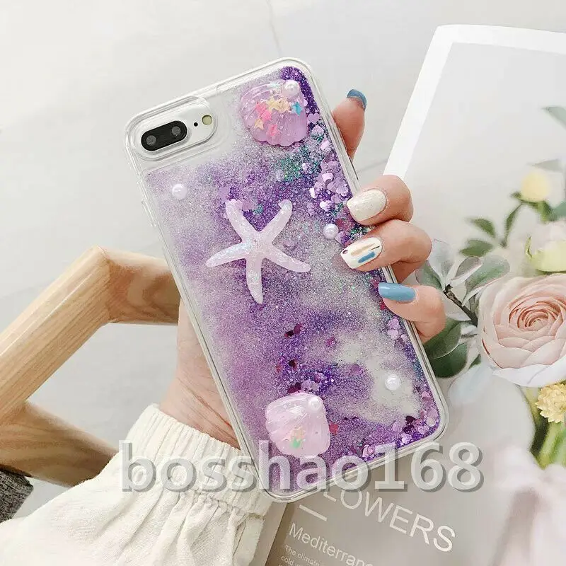 Мягкий чехол для телефона Motorola G5S E4 G6 Plus G7 PLUS MOTO E6S Starfish Dynamic Liquid Quicksand Shell Бесплатная