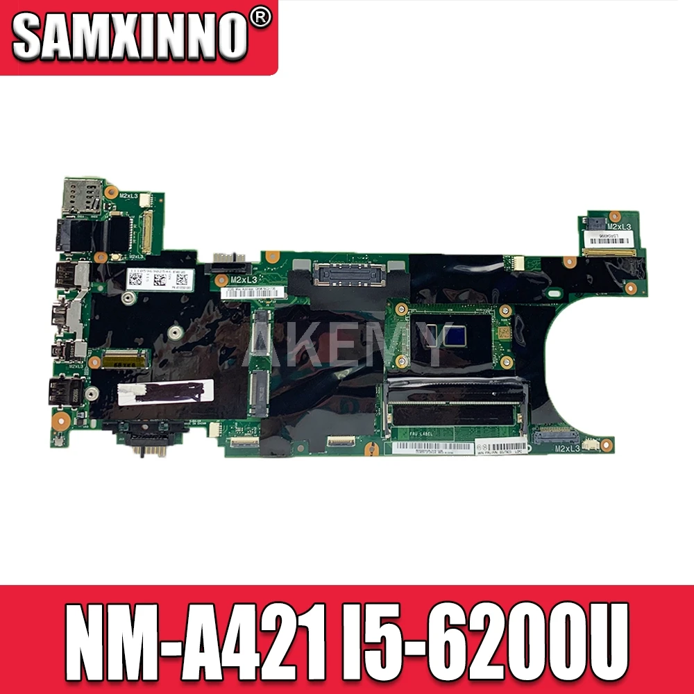 

NM-A421 для For Lenovo Thinkpad T460S материнская плата для ноутбука CPU i5 6200U 4 Гб RAM 100% тестовая работа FRU 00UR992 00JT924 00JT923