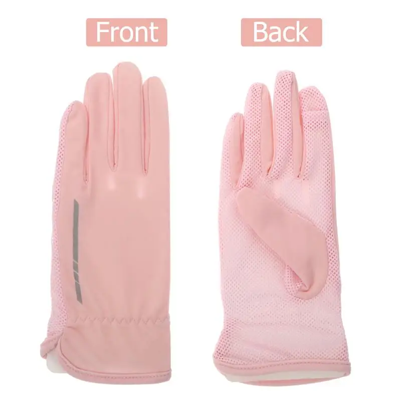 

1 Pair of Anti-slip Sun Protection Gloves Sunscreen Gloves Touch Screen Gloves