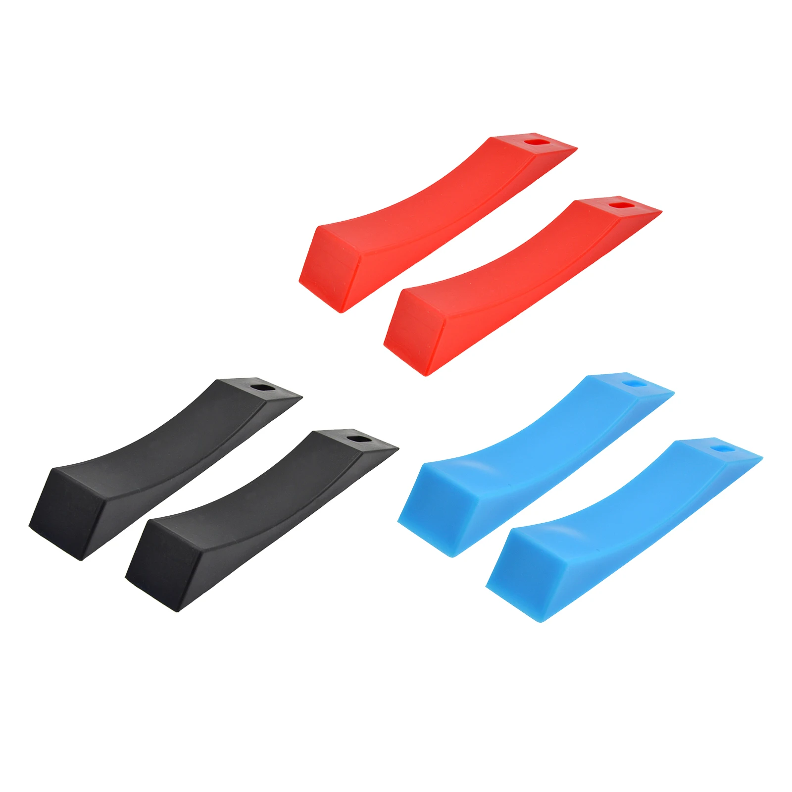 

2Pcs Weightlifting Silicone Mat Barbell Dumbbell Training Protection Pad Wear Resistant Barbell Pad Cushion