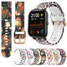 Силиконовый холщовый ремешок для Xiaomi huami Amazfit Bip SStratos 2 2 S 3GTSGTR 47 мм 42 ремешок для часов Huawei Watch GT GT2 ремешки