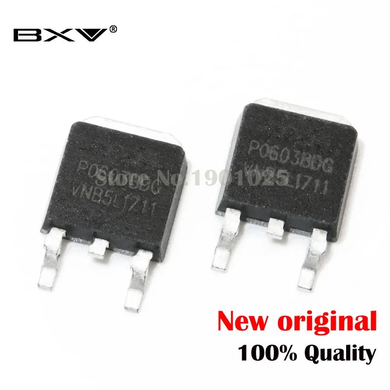 5 шт. P0603BDG P0603BD P0603 MOSFET SOT 252 новый оригинальный|Интегральные схемы| |