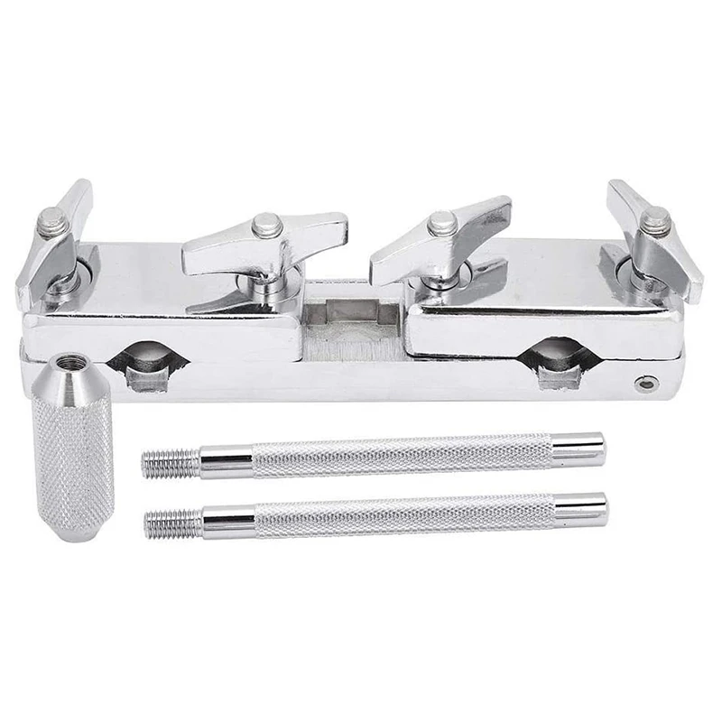 

Iron Connecting Clamp Holder Bracket Rod Percussion Drum Set For Cowbell Accessory Easy to Use and to Operate