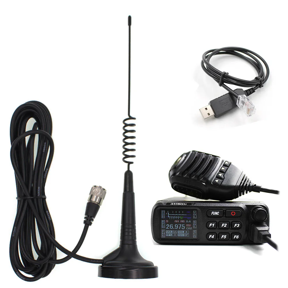 CB радио A-CB27 коротковолновое мобильное радио 26,965-27,405 МГц AM/FM Citizen бренд lisence бесплатно 27 МГц коротковолновое радио CB-27 с Anten