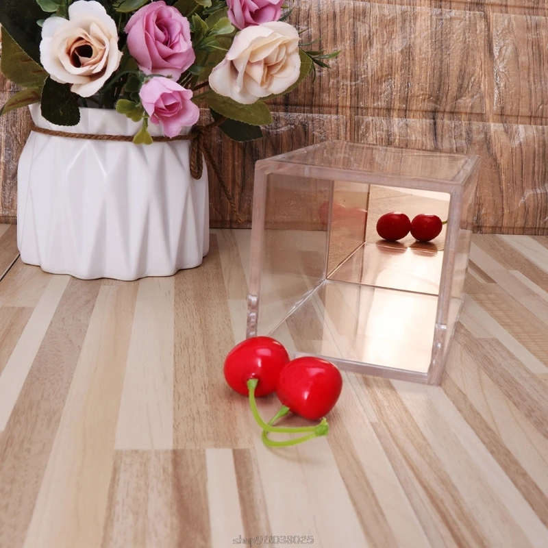 

Desk Organizer Transparency Pencil Case Pen Container Rose Gold Cup Stationery Mar03 21 Dropship