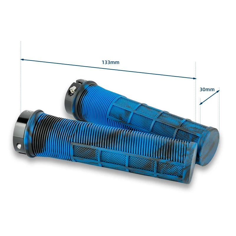 Удобные велосипедные Грипсы Deemount из резины ТПР интегрированные для горных