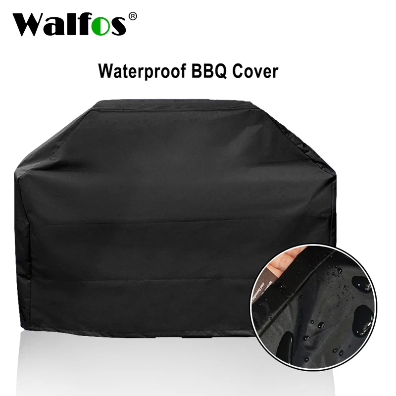 Walfos-capa de Grade Impermeável e Anti-poeira para Churrasco Churrasqueira ao ar Livre Anti-poeira Resistente para Gás Carvão Elétrica