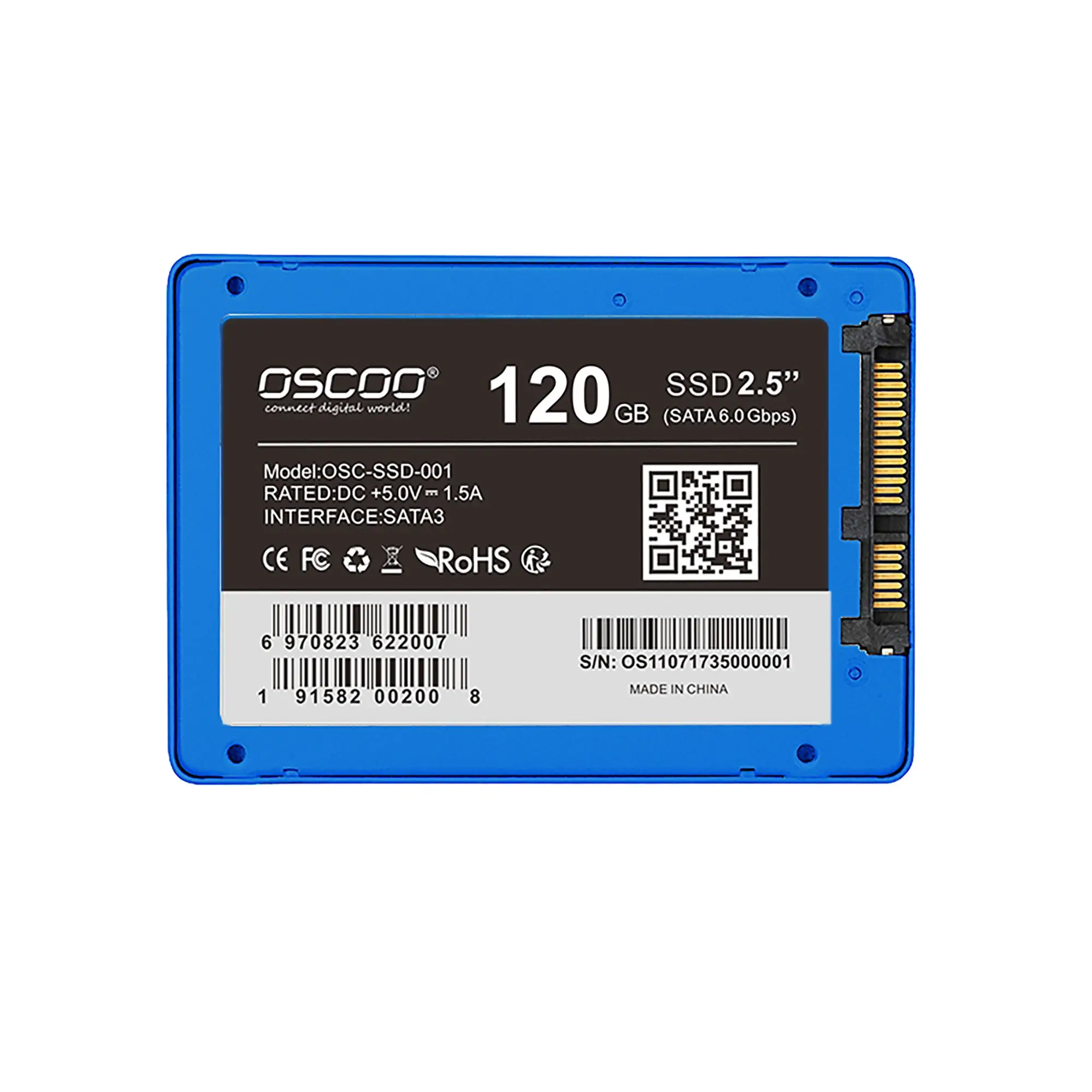 Твердотельный накопитель OSCOO 2 5 дюйма SSD жесткий диск SATAIII 256 ГБ 512 | Компьютеры и