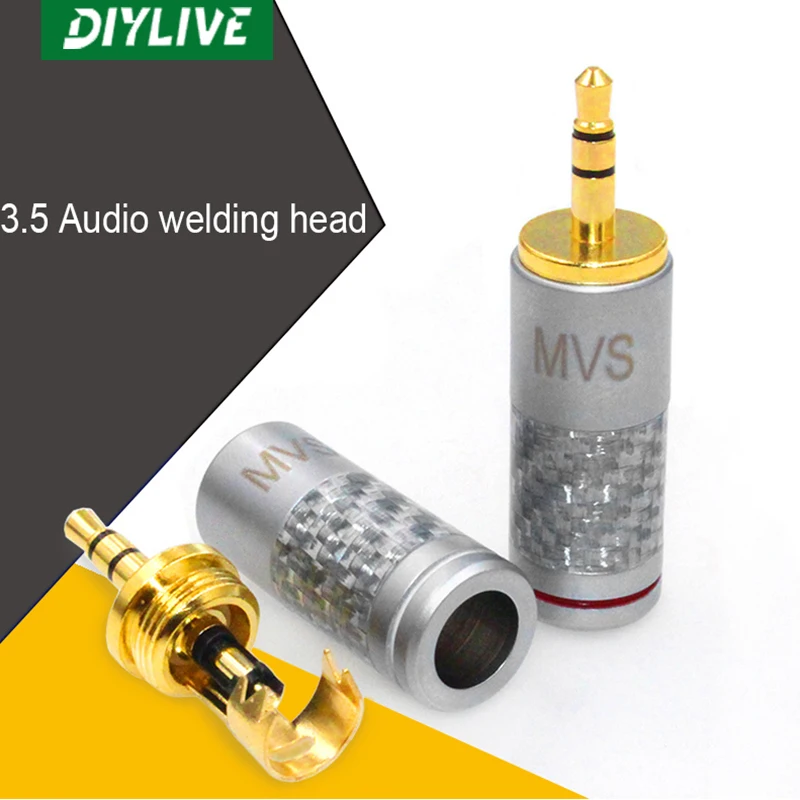 

DIYLIVE Warcraft 3.5mm audio plug DIY enthusiast car AUX headset 3.5MM headphone small three-core stereo plug