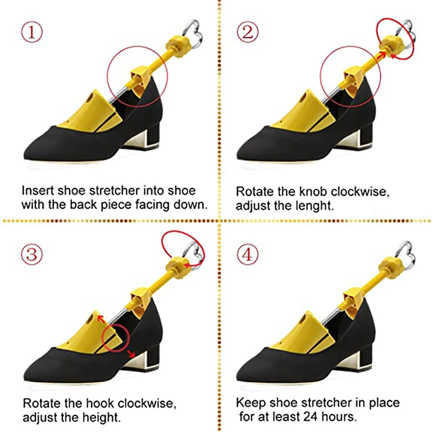 1 пара носков в стиле унисекс с Пластик обуви дерево Регулируемая Растяжка для на