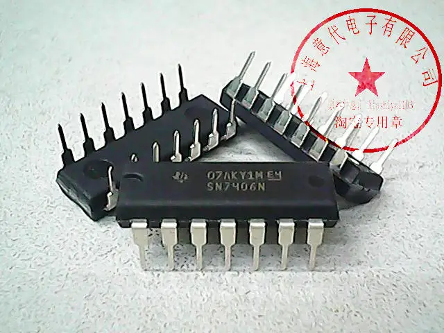 

5 шт. SN7406N 7406